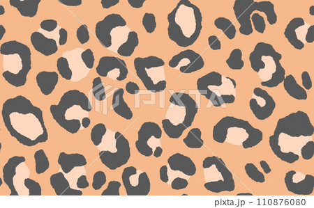 Abstract modern leopard seamless pattern. Animals trendy background. Color decorative vector stock illustration for print, card, postcard, fabric, textile. Modern ornament of stylized skin Abstract modern leopard seamless pattern. Animals trendy background. Color decorative vector stock illustration for print, card, postcard, fabric, textile. Modern ornament of stylized skin 110876080