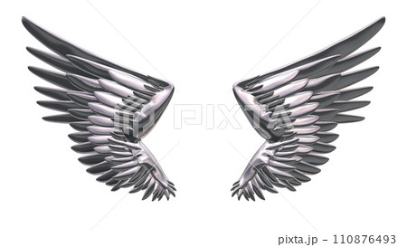 翼 マスク付き 羽 ウイング 鳥 シルバー 翼 マスク付き 羽 ウイング 鳥 シルバー 110876493