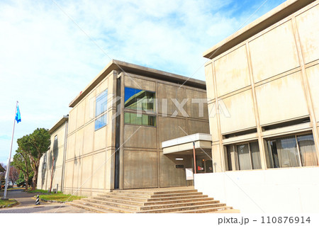 愛知県蒲郡市、蒲郡市博物館の風景 110876914