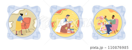 Personal zone vector illustration. Each individual brings something different to table Privacy allows us to nurture our personal thoughts and feelings Everyone possesses their own special qualities 110876985