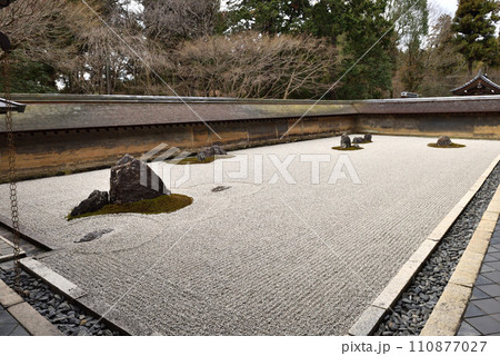 世界遺産竜安寺の石庭 世界遺産竜安寺の石庭 110877027