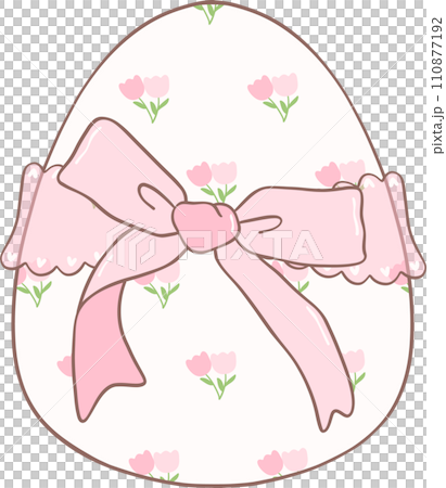 Coquette Easter egg 110877192