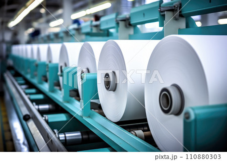 machines for the production of paper rolls for further processing in a printing plant - recycling of waste paper machines for the production of paper rolls for further processing in a printing plant - recycling of waste paper 110880303