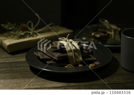 チョコレート バレンタインデー チョコレート バレンタインデー 110883316