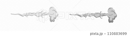 Smoke cartoon vector wind puff . Comic smoke puff Smoke cartoon vector wind puff . Comic smoke puff 110883699