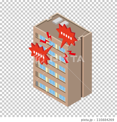 マンションの隣人トラブル 110884269