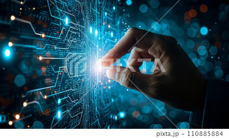 Exploring Human and AI Hands in Symbiotic Connectivity 110885884