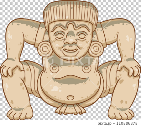 Dwarf statue, The sign of Si Thep Historical Park of Thailand. 110886878