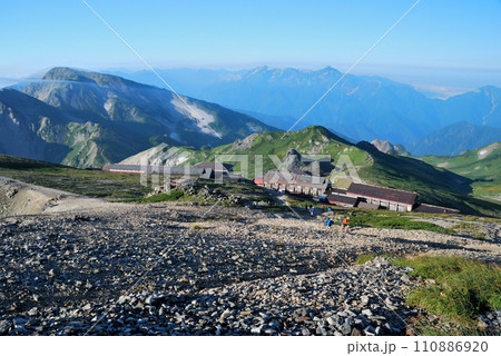 【日本の山小屋】長野県・白馬岳・白馬山荘（2011年） 110886920