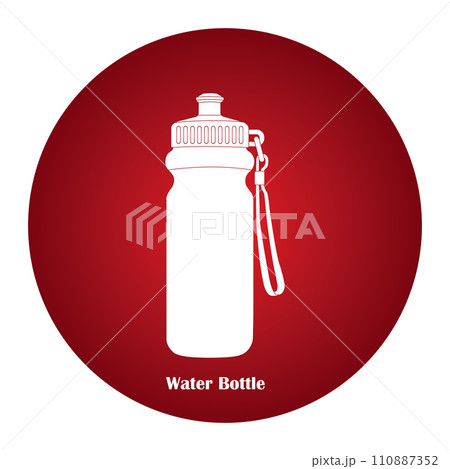 Water bottle icon 110887352