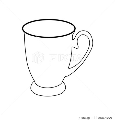 Teacup icon 110887359