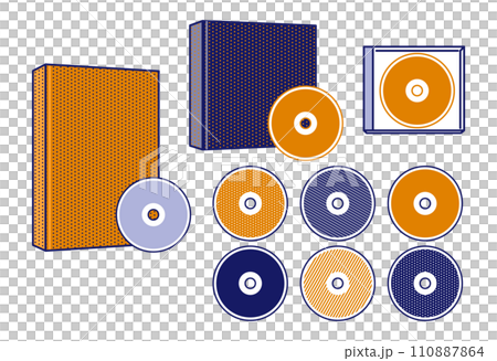CD and package image set CD and package image set 110887864