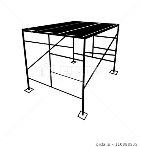 Scaffolding icon Scaffolding icon 110888535