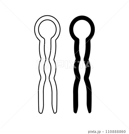 Hairpin icon 110888860