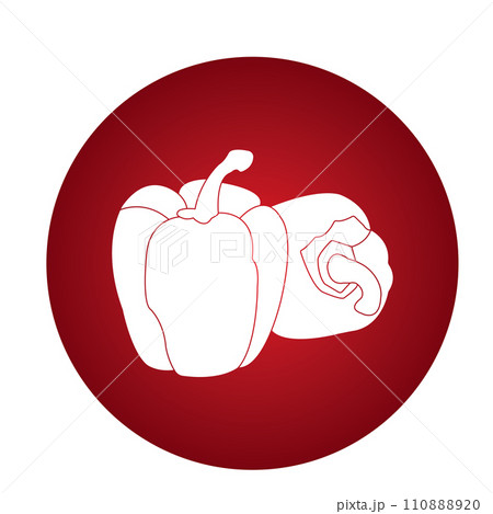 Paprika icon Paprika icon 110888920