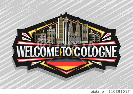 Vector logo for Cologne Vector logo for Cologne 110891017
