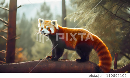 レッサーパンダ 110893102