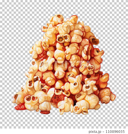 Pile of Popcorn. AI Generated Image 110896035