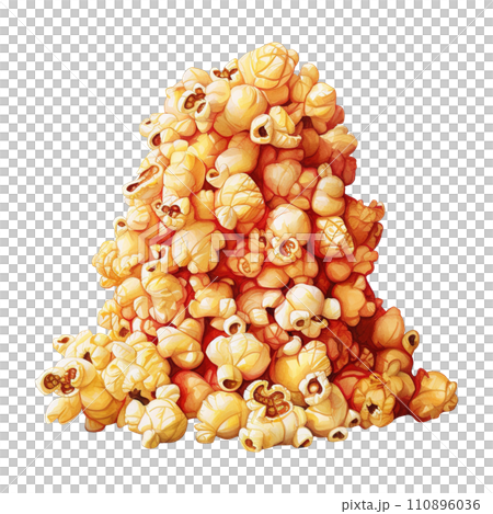 Pile of Popcorn. AI Generated Image 110896036