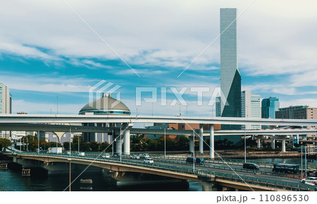 Odaiba, Tokyo, Japan, cityscape 110896530