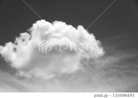 サンパウロ州の夏の雲と空 ブラジル サンパウロ州の夏の雲と空 ブラジル 110896893