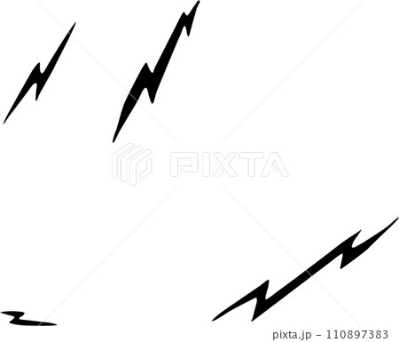 警報音のイメージ「シルエット」 警報音のイメージ「シルエット」 110897383