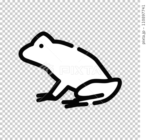 蛙 イラスト カエルのイラスト素材 [110897741] - PIXTA