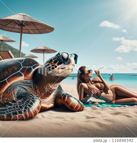 日光浴 日光浴 110898392