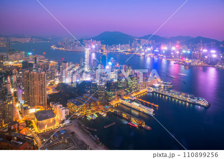 香港 SKY100からの夜景 香港 SKY100からの夜景 110899256