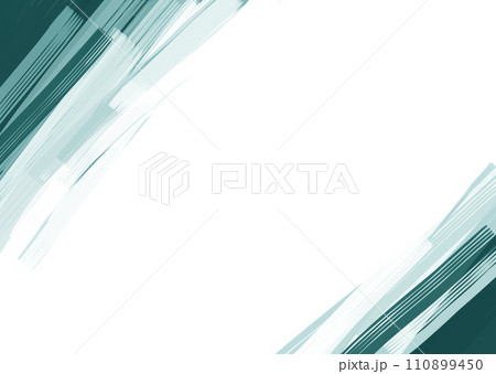 緑色のシンプルな背景フレームイメージ素材 110899450