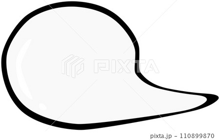 漫画調の鼻提灯のイラスト 110899870