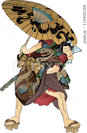 浮世絵　歌舞伎役者　その117 110900166