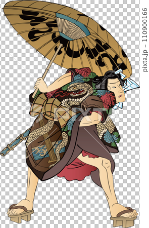 浮世絵　歌舞伎役者　その117 110900166