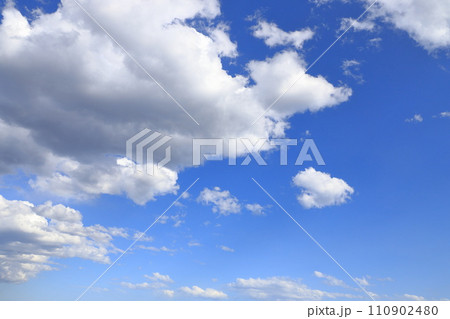青空に広がる綿雲(わたぐも) 青空に広がる綿雲(わたぐも) 110902480