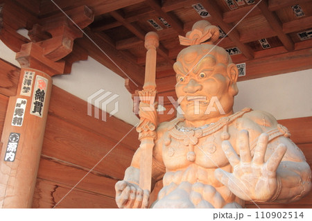 四国霊場第6番札所「安楽寺」金剛力士像 四国霊場第6番札所「安楽寺」金剛力士像 110902514