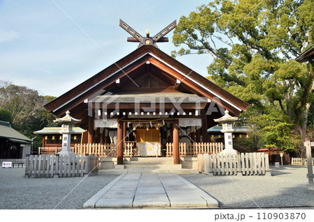 和泉國一之宮 大鳥大社(拝殿)　　【大阪府堺市】 110903870