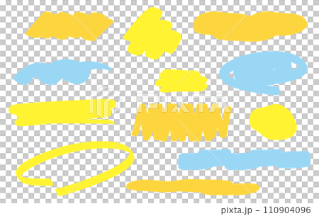 ブラシライン装飾 絵の具 蛍光ペン アンダーライン カラフル ブラシライン装飾 絵の具 蛍光ペン アンダーライン カラフル 110904096