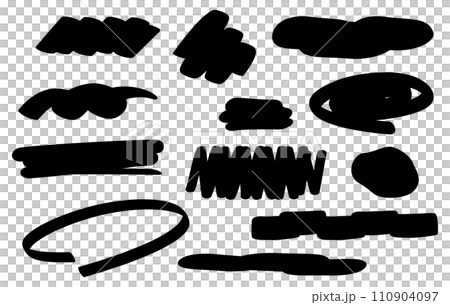 ブラシライン装飾 絵の具 インク アンダーライン 黒 ブラシライン装飾 絵の具 インク アンダーライン 黒 110904097