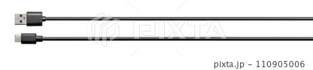 USBケーブル　type-A とtype-C 110905006