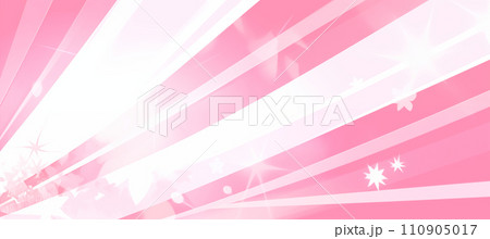 ピンクのイラスト背景素材　AI素材 110905017