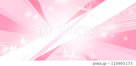 ピンクのイラスト背景素材　AI素材 110905173