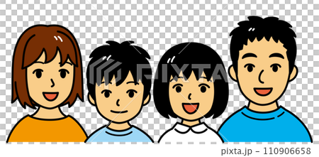 一家四口人 一家四口人 110906658