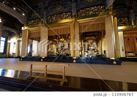 Tsukiji Hongan-ji Buddhist temple in Tokyo, Japan 110906765