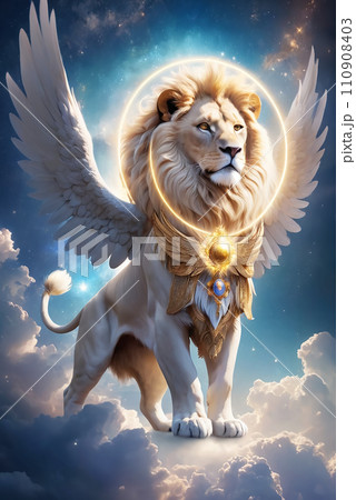 シリウスの猫族 ライオン天使(AI生成画像) シリウスの猫族 ライオン天使(AI生成画像) 110908403