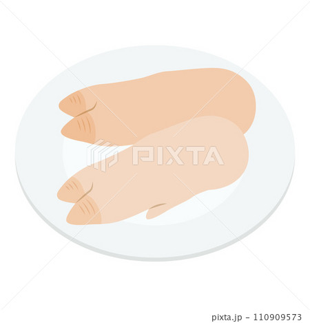 豚足のイラスト 豚足のイラスト 110909573