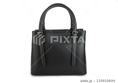 Bag clutch isolated on white fashion leather 110910694