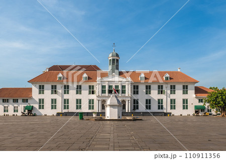 Jakarta History Museum, aka Fatahillah Museum or Batavia Museum, in the Old Town of Jakarta, Indonesia Jakarta History Museum, aka Fatahillah Museum or Batavia Museum, in the Old Town of Jakarta, Indonesia 110911356