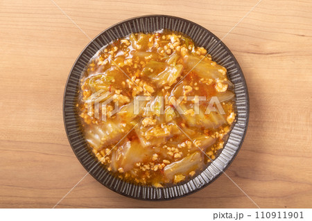 白菜の鶏マーボー 白菜の鶏マーボー 110911901