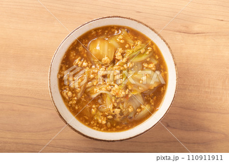 白菜の鶏マーボー丼 白菜の鶏マーボー丼 110911911