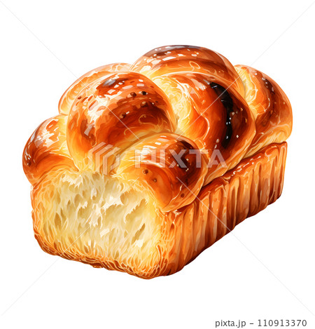 bread water color hi quality isolated on white background bread water color hi quality isolated on white background 110913370
